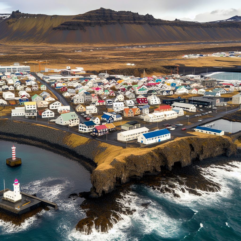 Vue sur Akranes