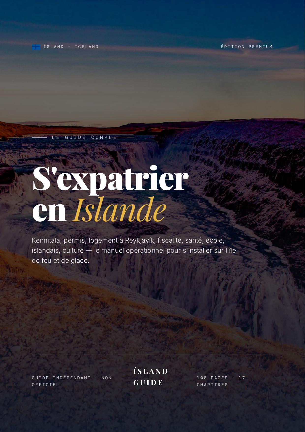 Guide d'expatriation Islande — couverture